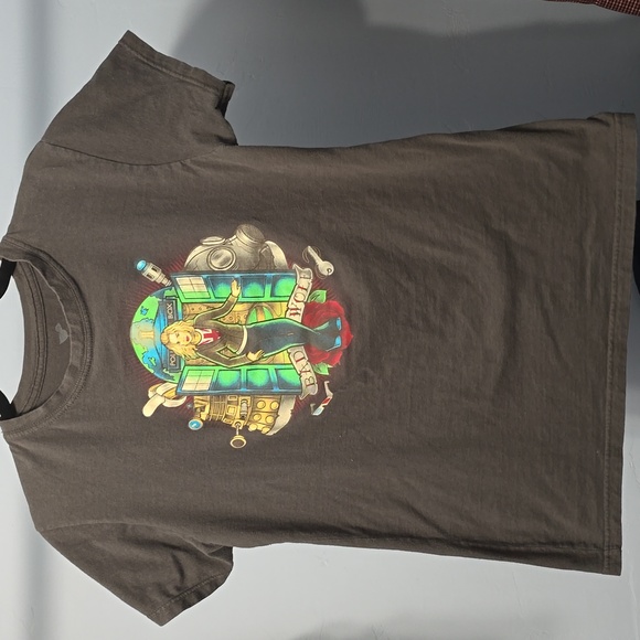Doctor Who Bad Wolf Rose Tee Fury t-shirt - Picture 2 of 3
